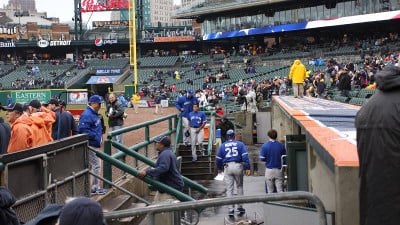 Comerica Park Dugout Seating