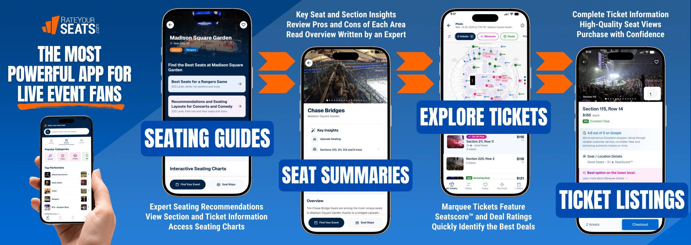 Introducing the RateYourSeats App