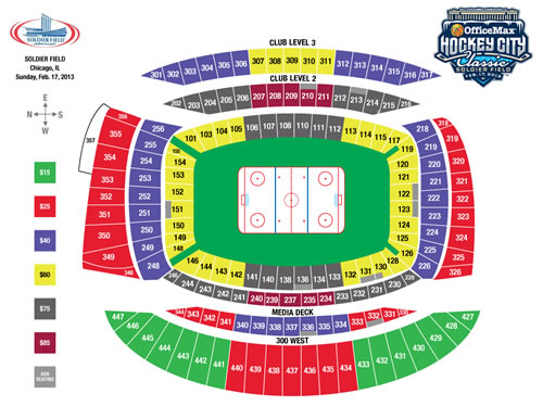 Soldier Field Hockey Seating Chart
