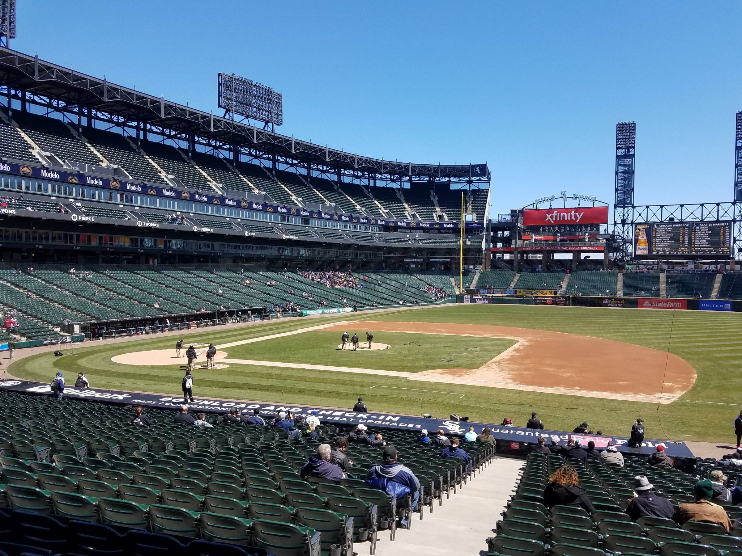 Netting to the Dugout at GRF