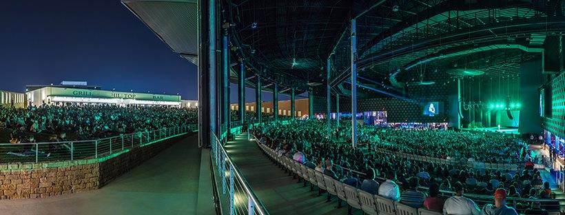 Toyota Music Factory Outdoor Lawn Seats