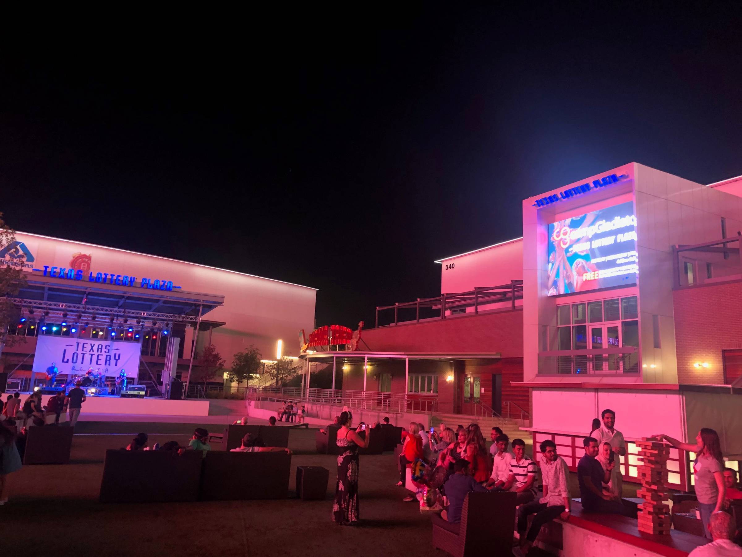 Texas Lottery Plaza at Toyota Music Factory