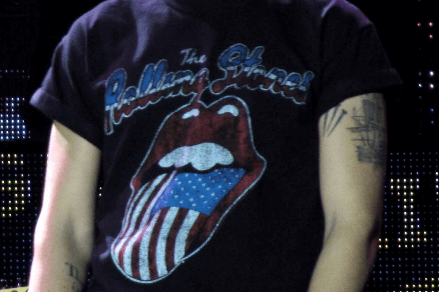 rolling stones rock t-shirt