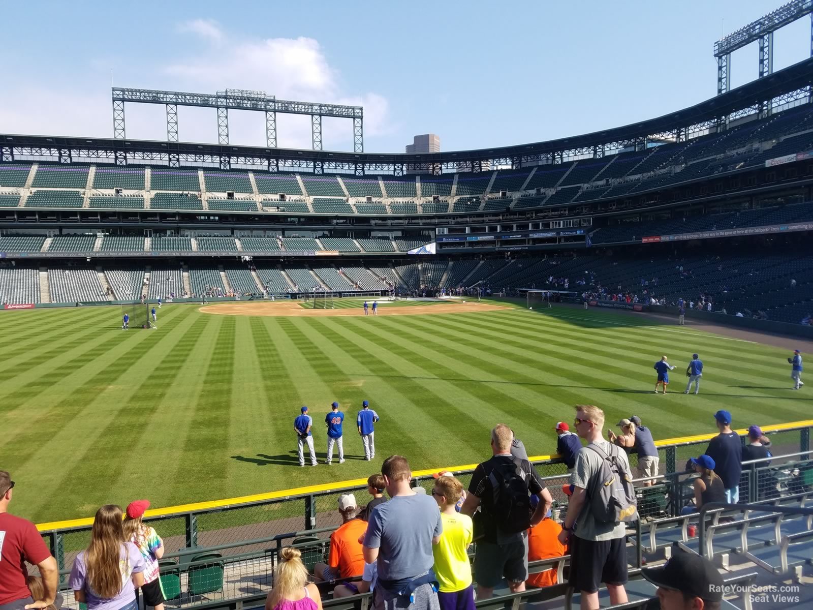 Batting Practice from Coors Field, Section 154 Batting Practice from Coors Field, Section 154