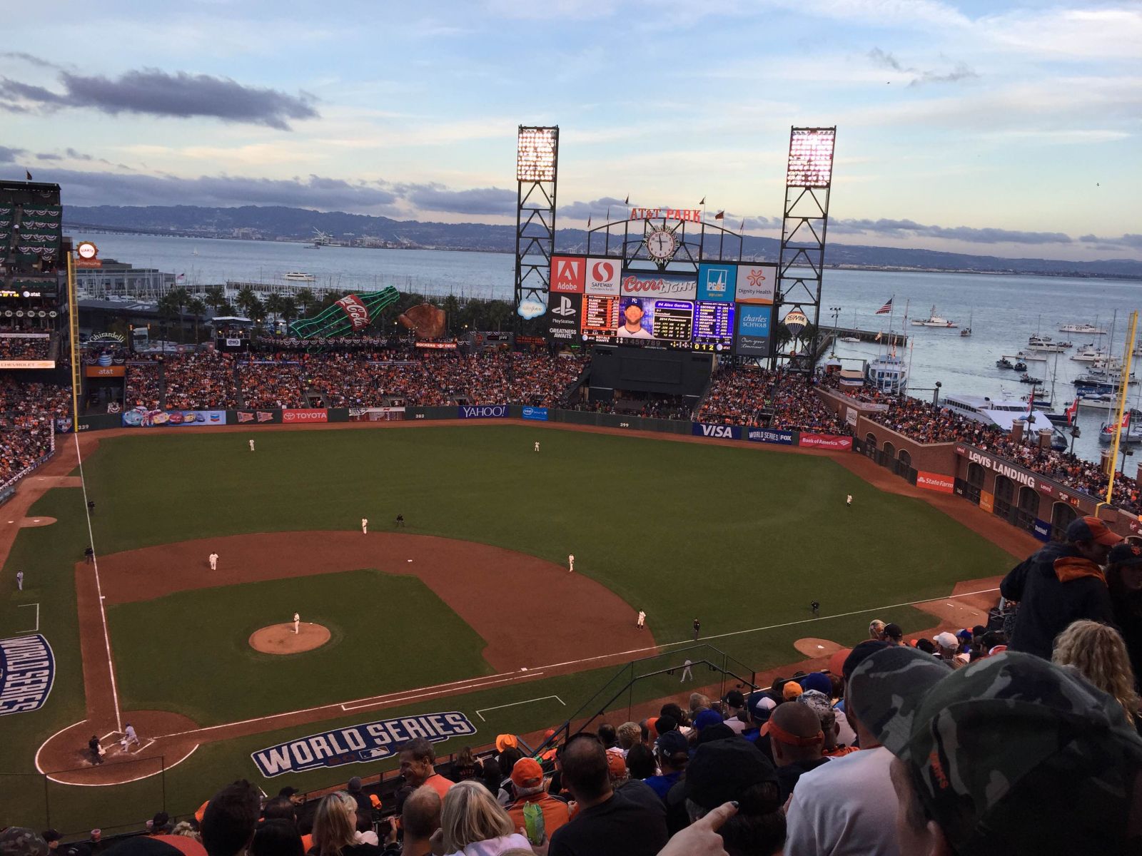 Oracle Park World Series Crowd