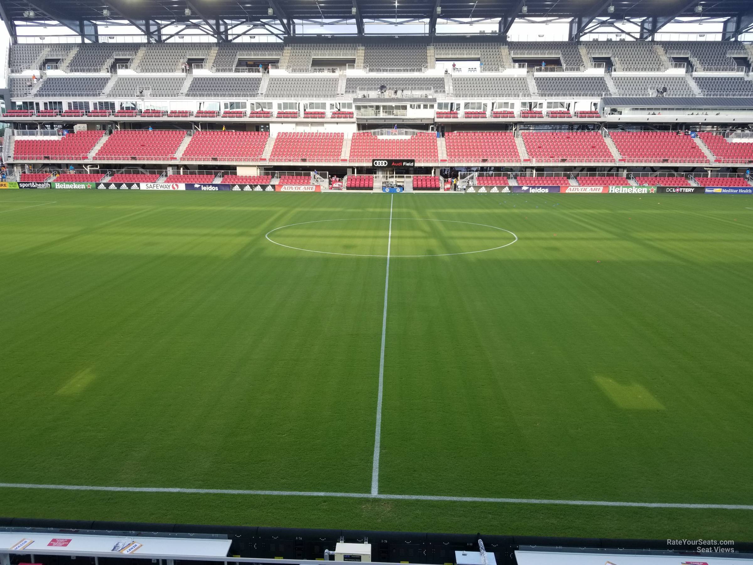 Midfield View at Audi Field