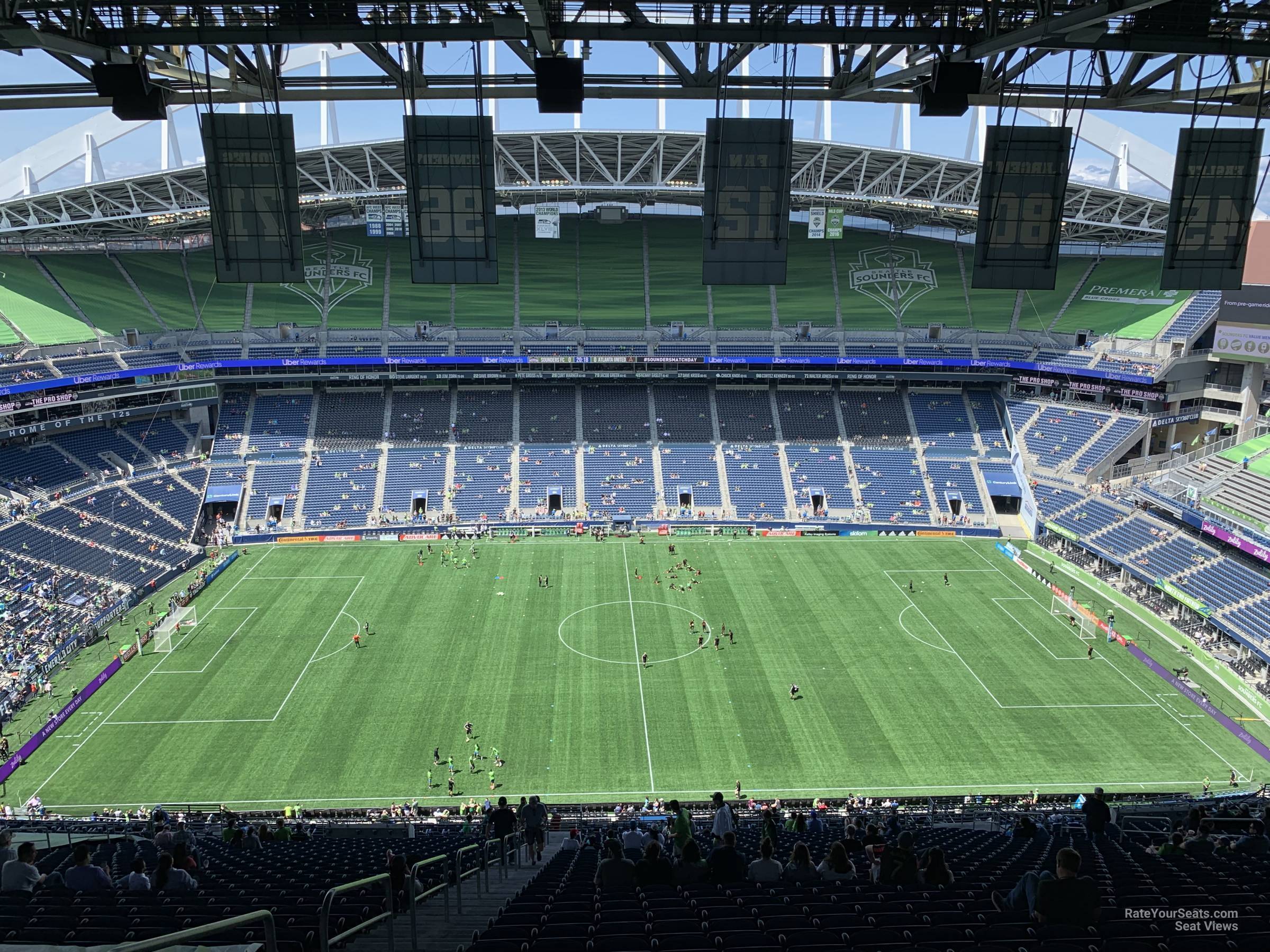 View from Section 309 at CenturyLink Field View from Section 309 at CenturyLink Field