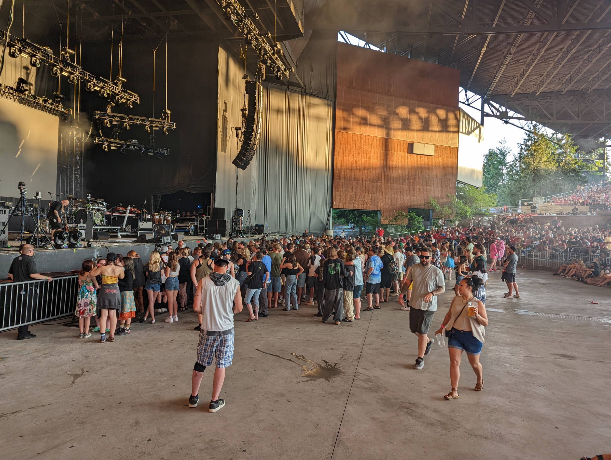 General Admission Pit at White River Amphitheatre