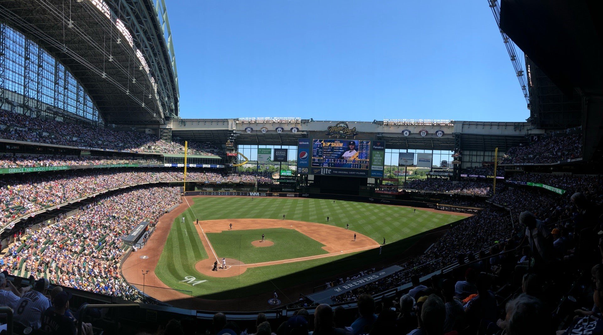 American Family Field Covered Seats