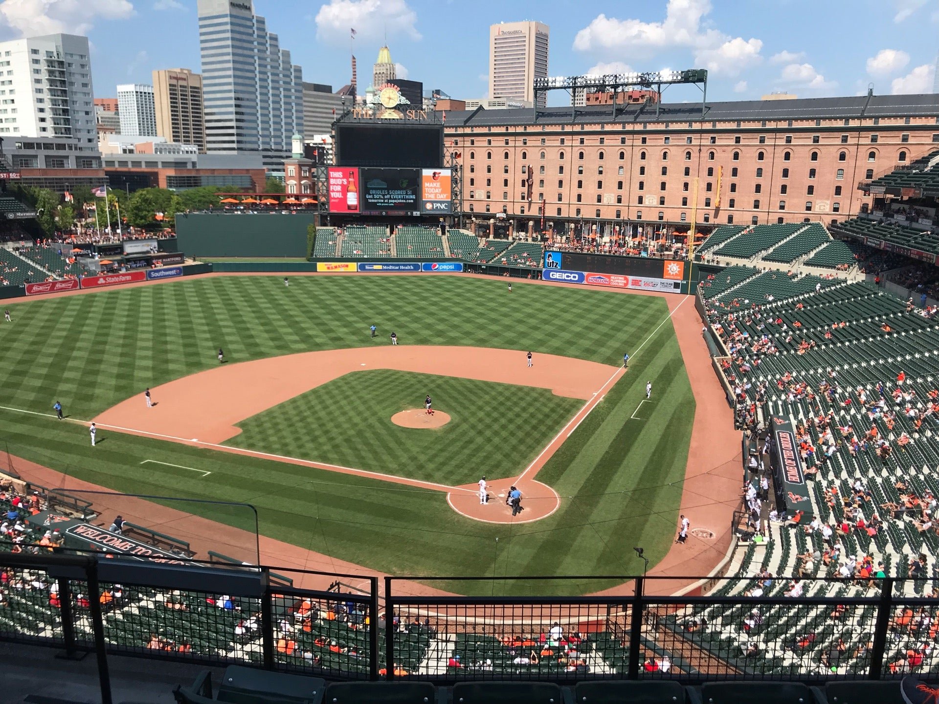 Ered Seating At Oriole Park