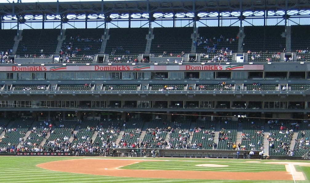 U.S. Cellular Field afternoon shade