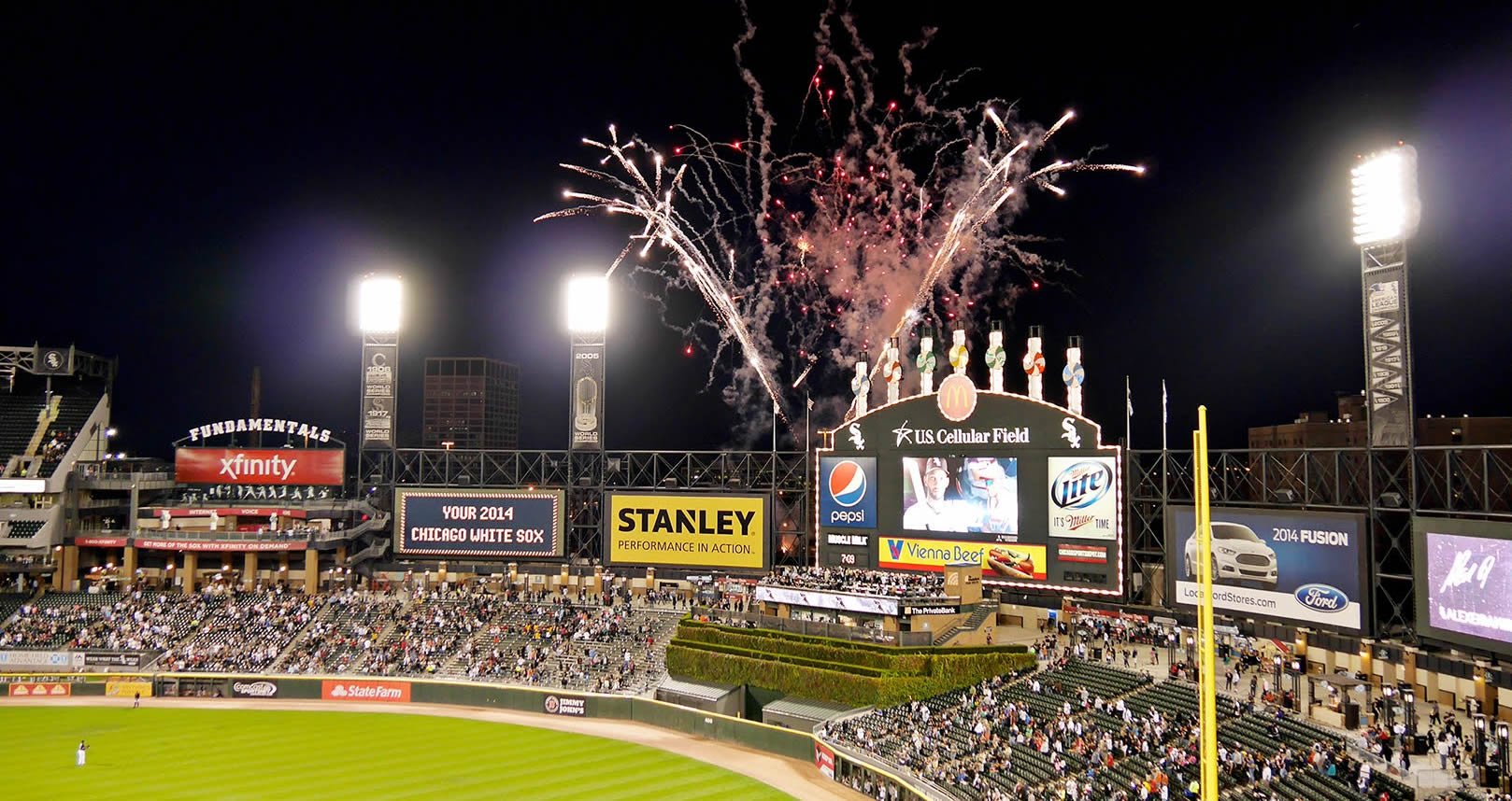 Us Cellular Field Seating Chart Seat Numbers