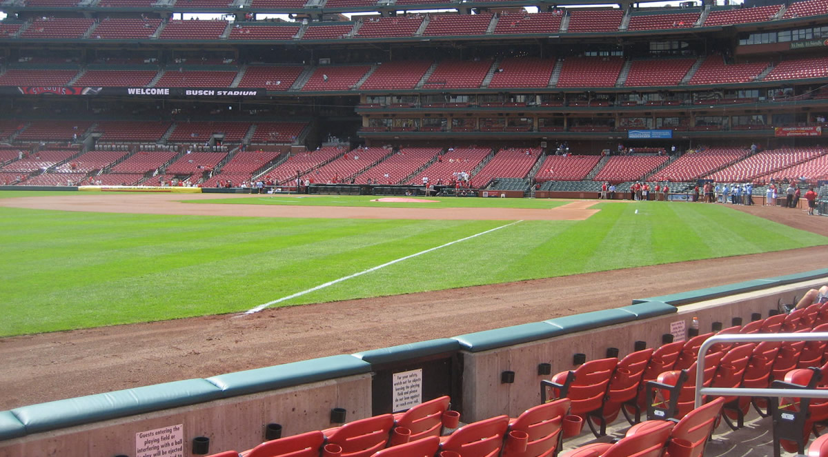 Busch Stadium Seating Chart With Row Numbers | Elcho Table