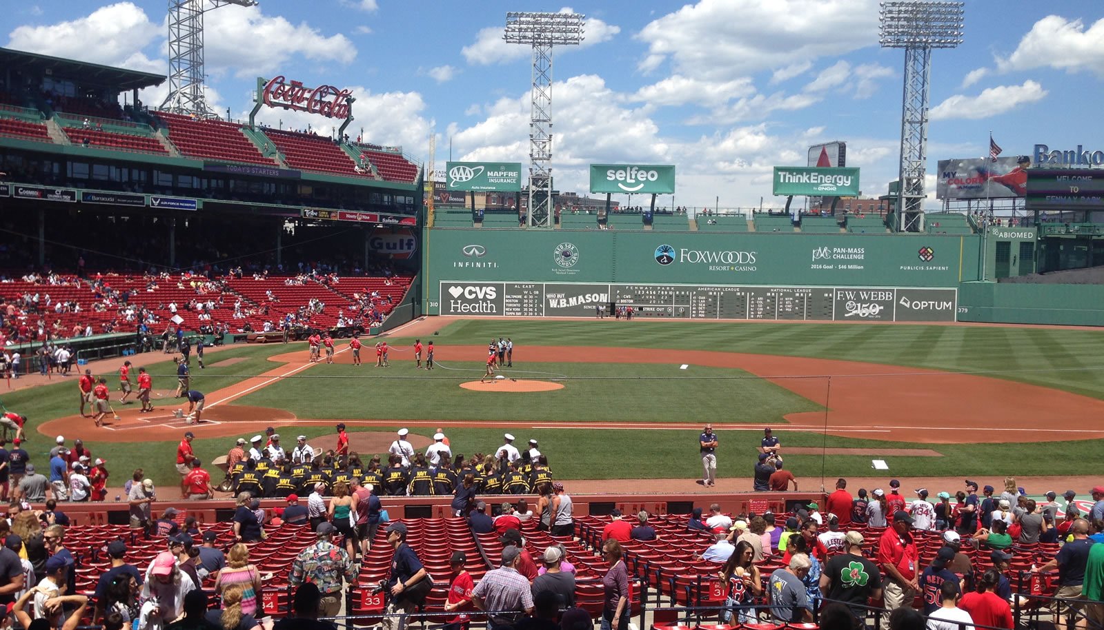 Fenway Park Seating Chart View From Seats