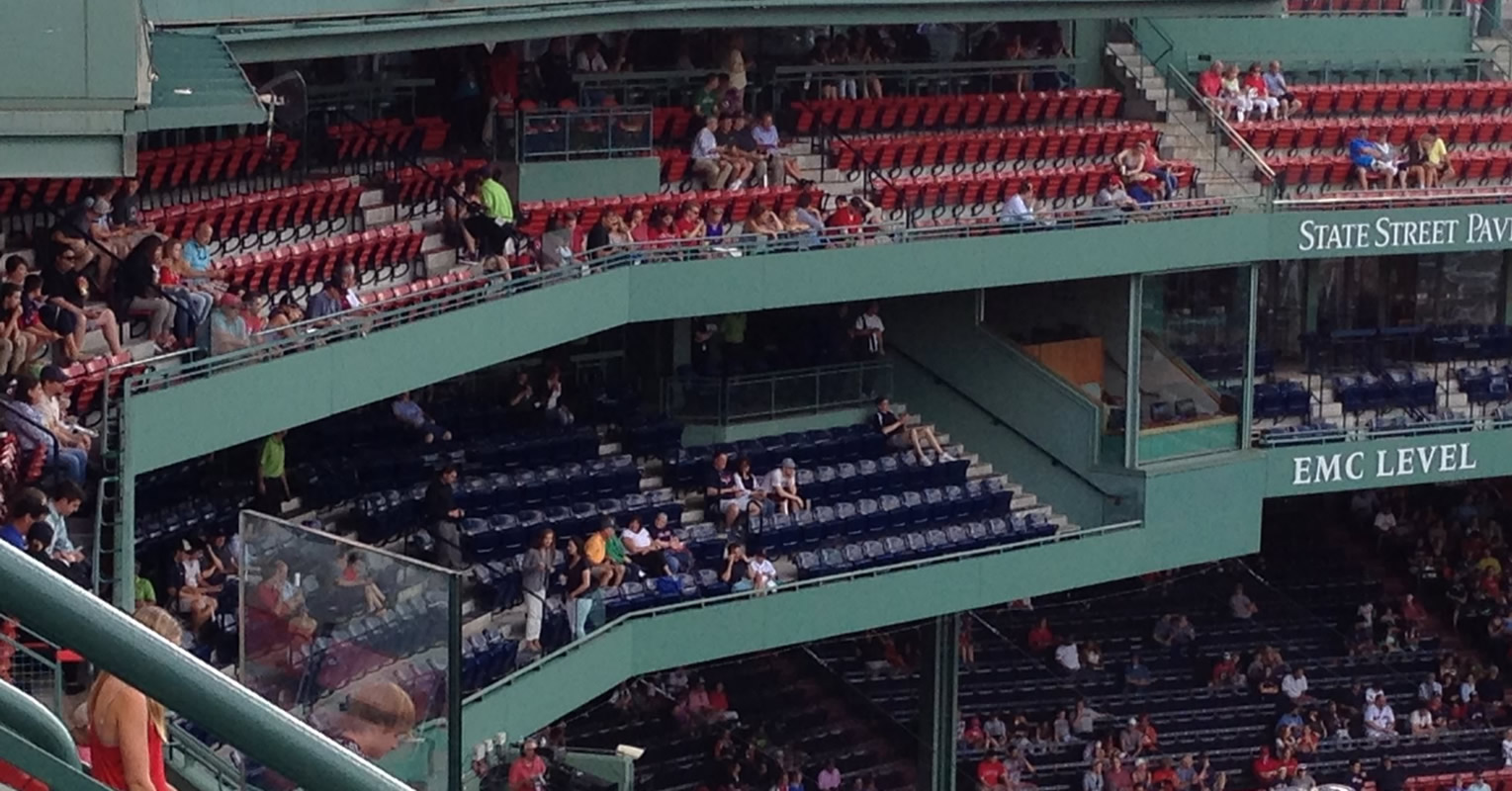 Red Sox Seating Chart Pavilion Box