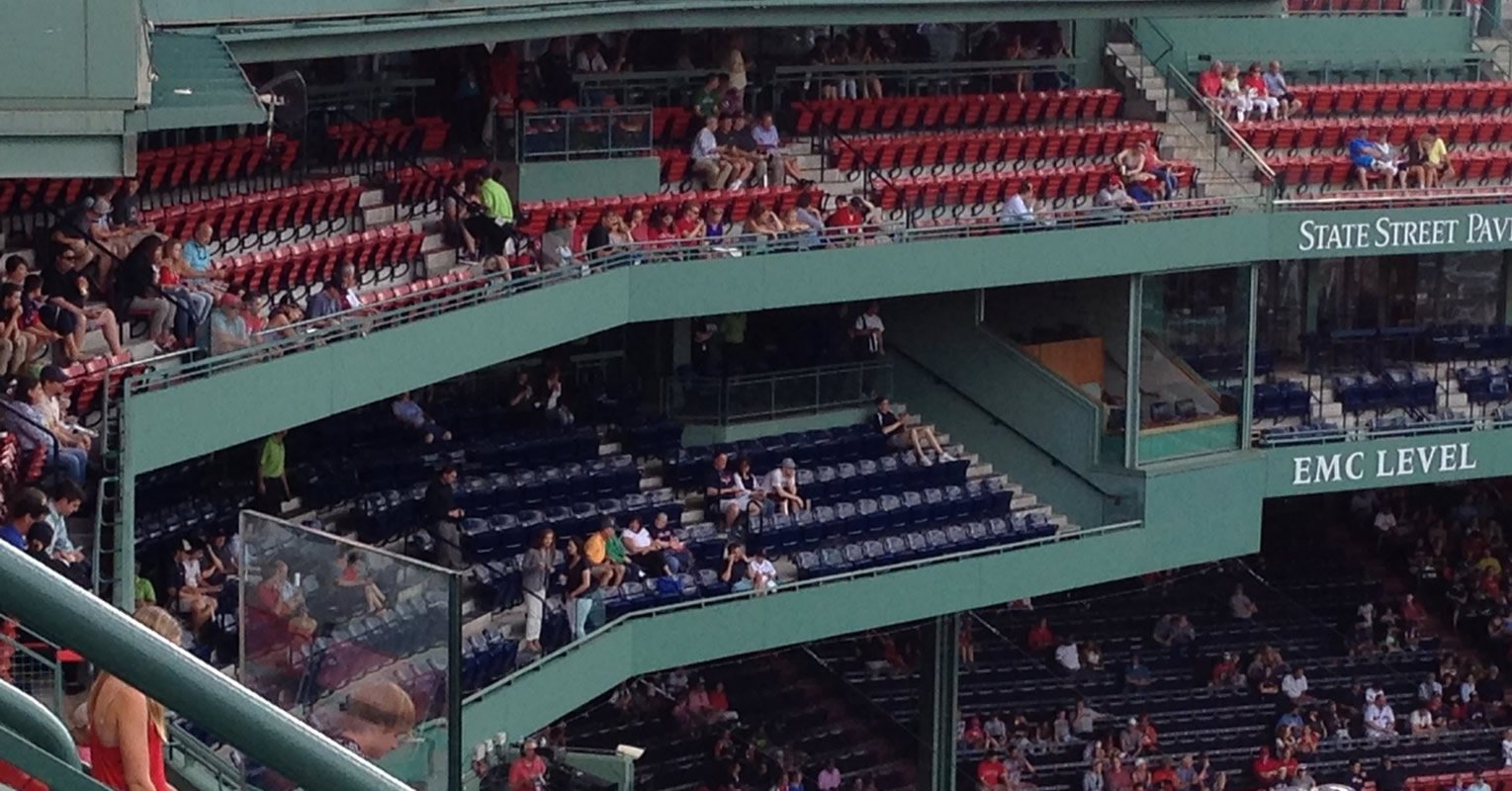 Fenway Park Seating Chart Pavilion Box