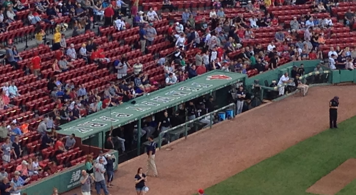 Fenway Park Visiting Team Fans