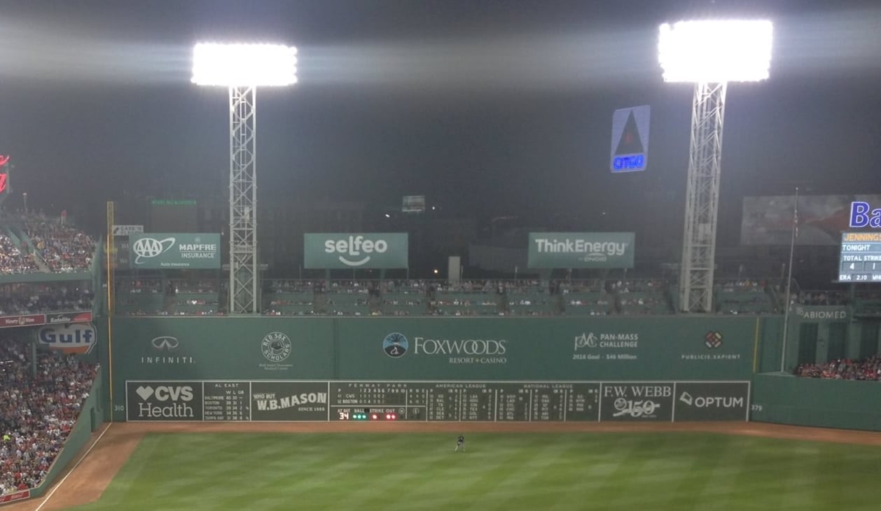 Green Monster Seating Chart