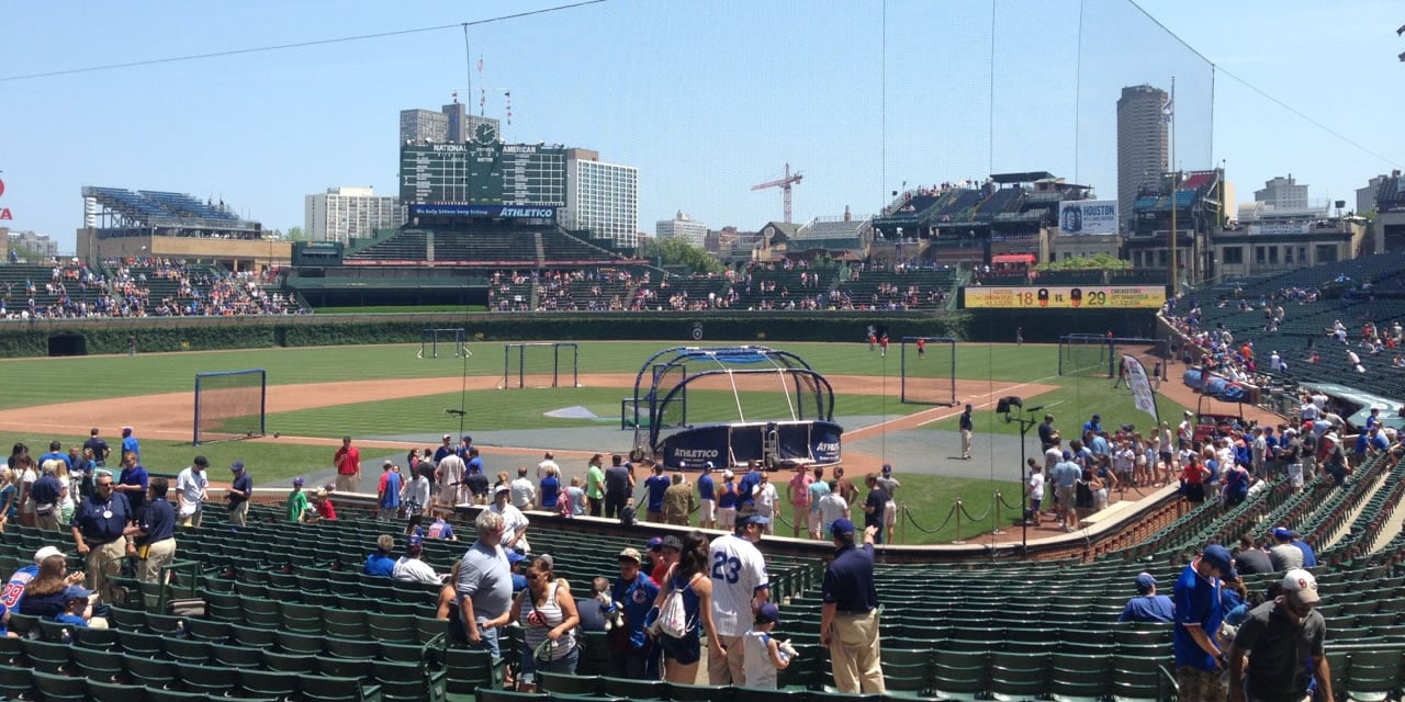 Wrigley Field Seating Chart 2018