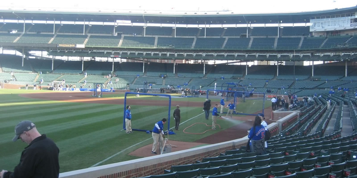 Wrigley Field Covered Seating Chart