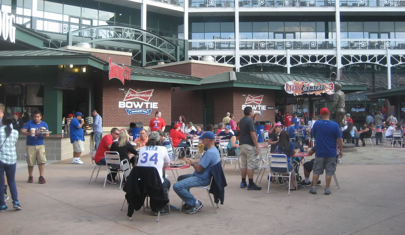 Texas Rangers Seating Chart All You Can Eat