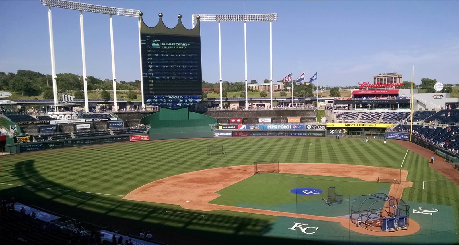 Kauffman Stadium Seating Chart With Rows