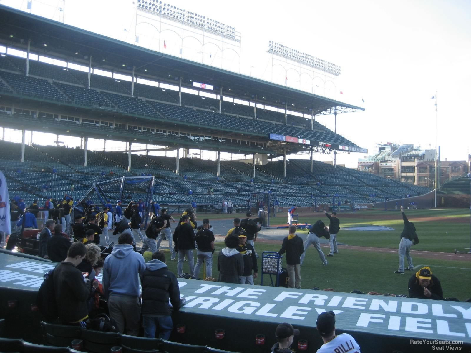 Wrigley Field Covered Seating Chart