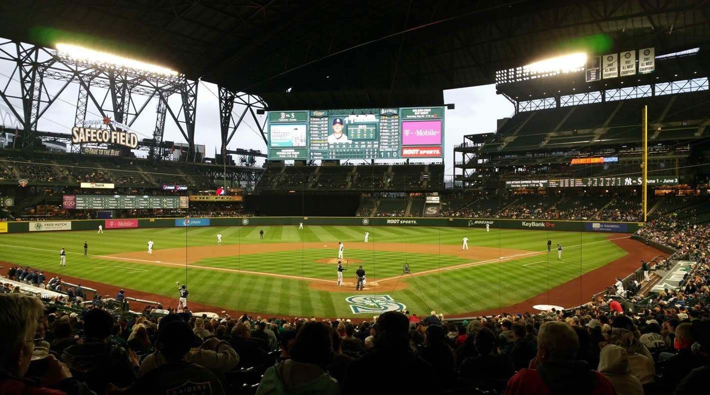 Mariners Seating Chart