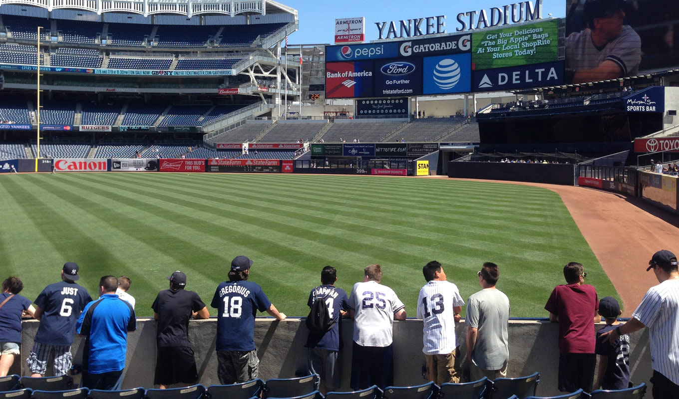 Yankee Stadium Tampa Seating Chart