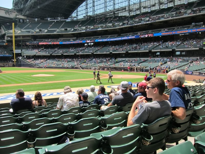 Milwaukee Brewers Seating Chart Rows