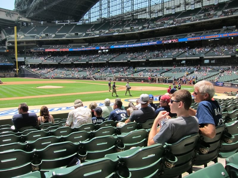 Printable Miller Park Seating Chart