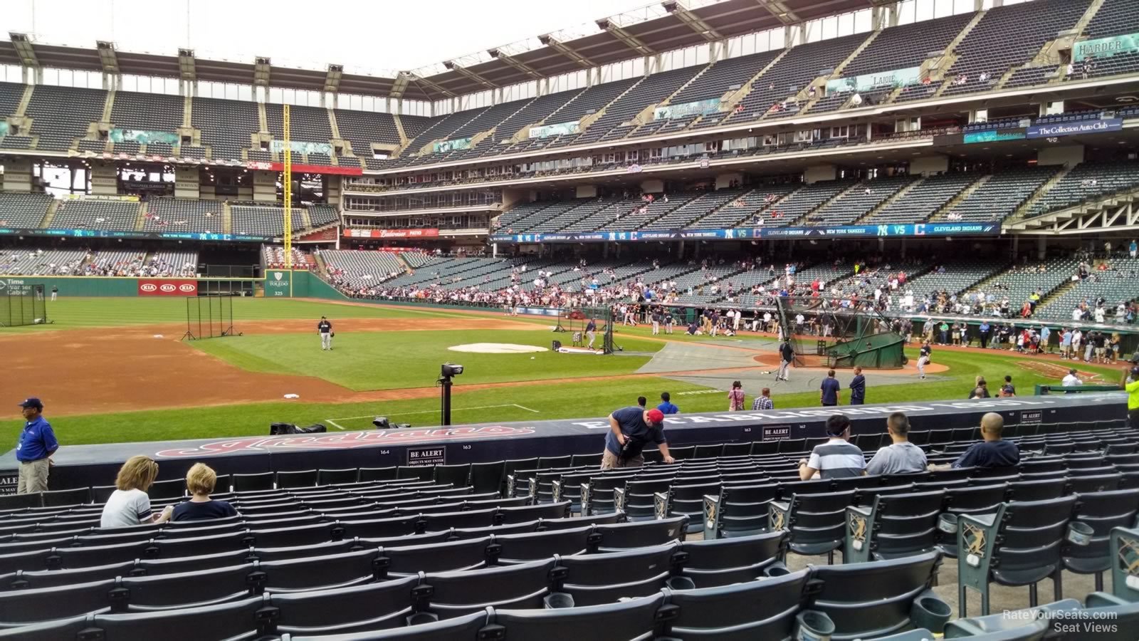 Progressive Field Seating Chart With Seat Numbers