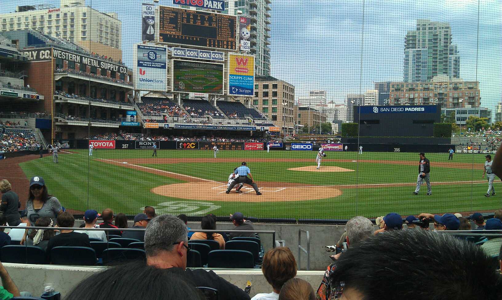 San Diego Padres Petco Park Seating Chart