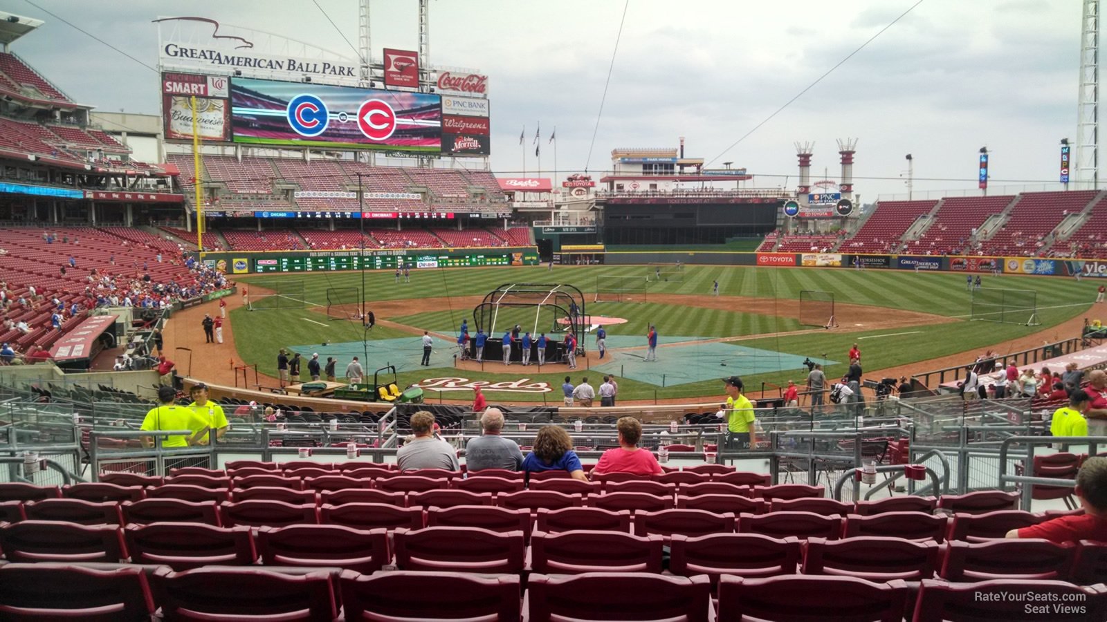 Great American Ballpark Seating Chart View