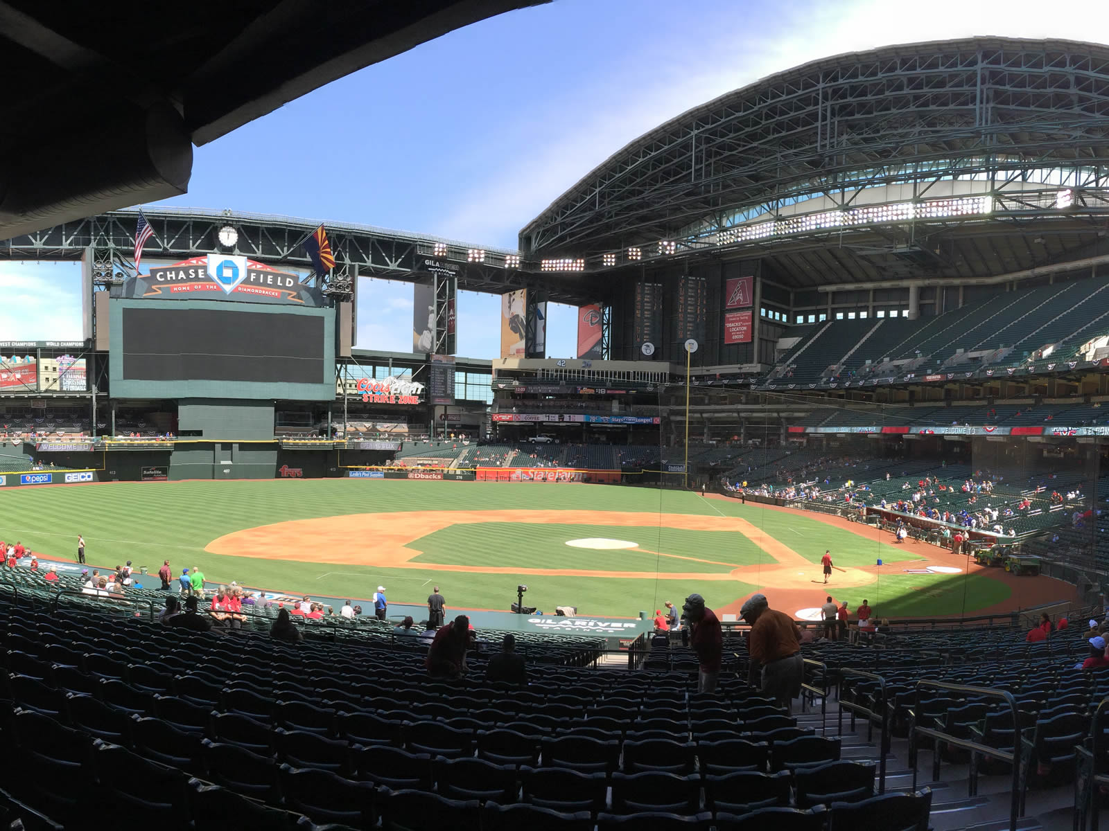 Chase Field Seating Chart With Rows And Seat Numbers