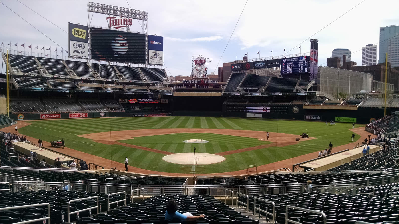 Target Field Interactive Seating Chart