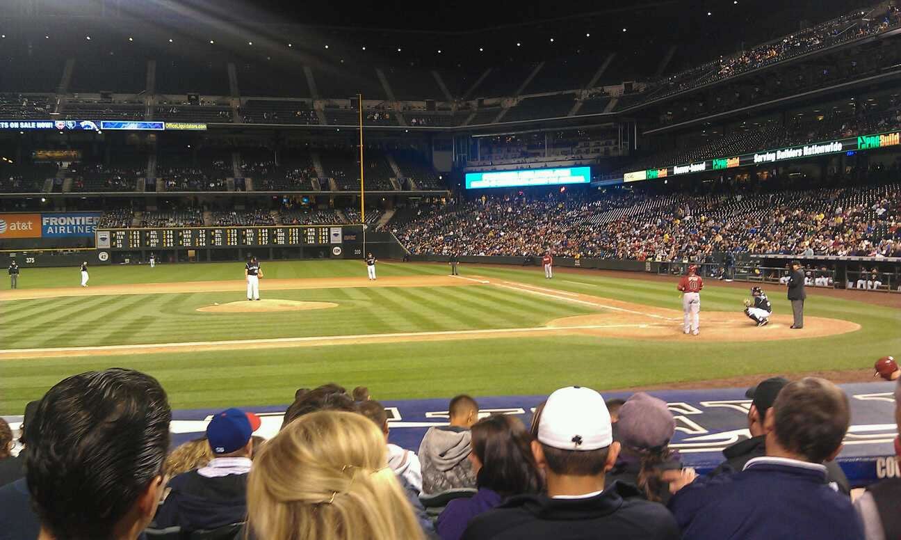 Colorado Rockies Coors Field Seating Chart