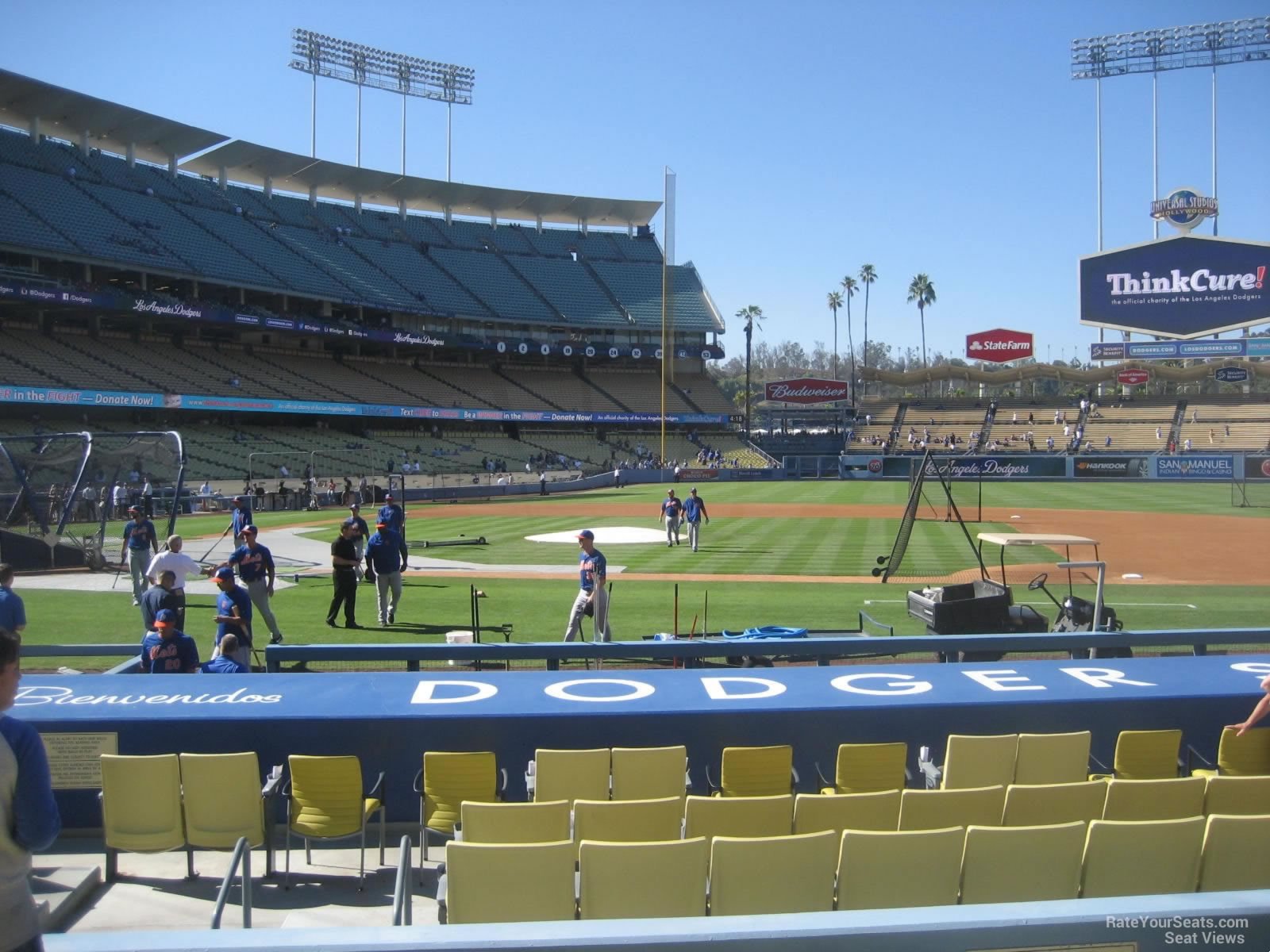 Dodger Stadium Seating Chart View