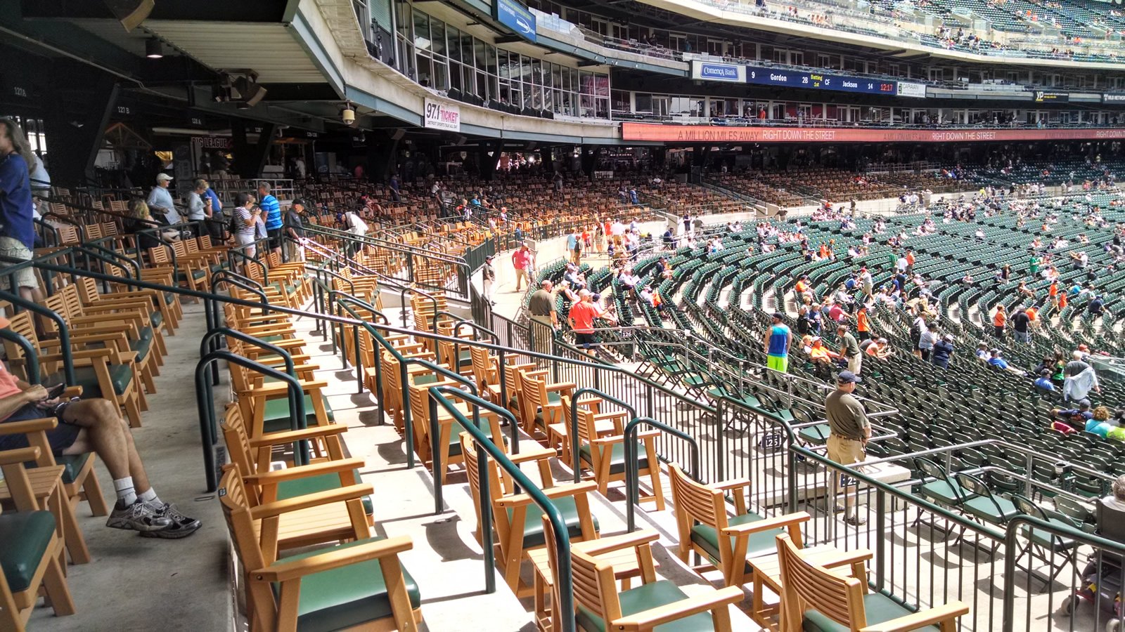 Comerica Park Seating Map