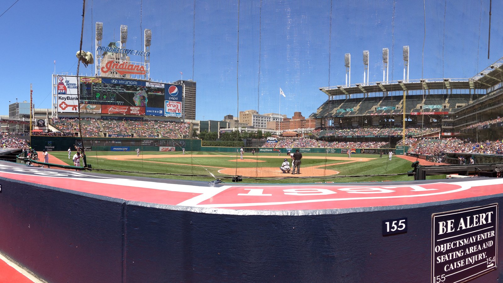 Progressive Field Stadium Seating Chart