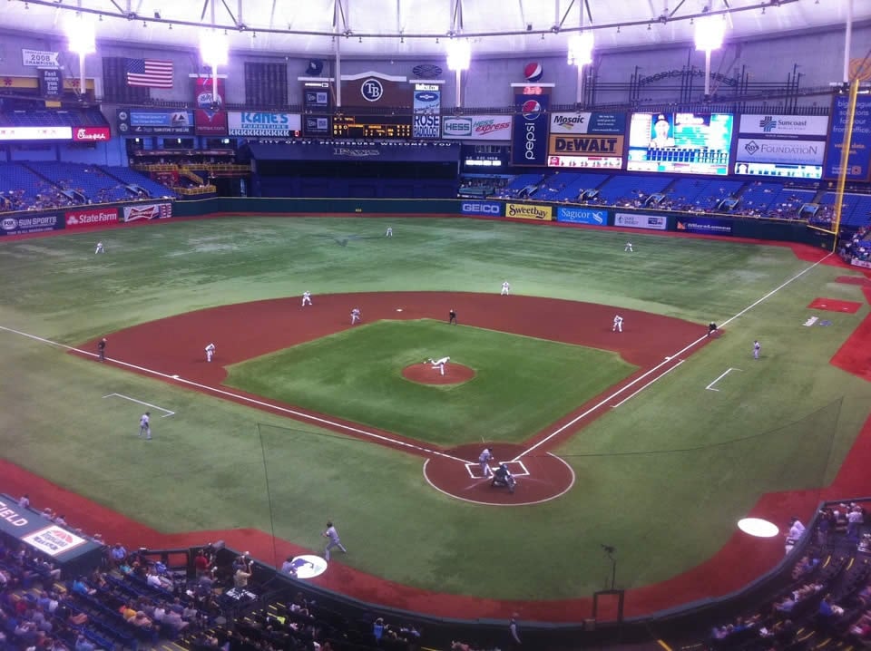 Rays Seating Chart Rows