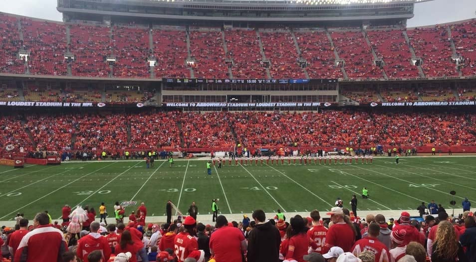 Kansas City Chiefs Arrowhead Stadium Seating Chart