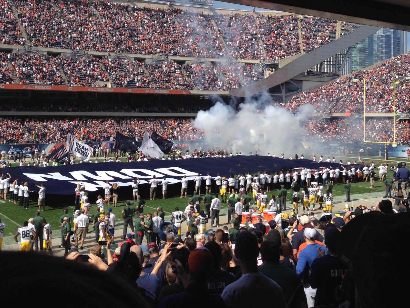 Chicago Bears Seating Chart With Seat Numbers