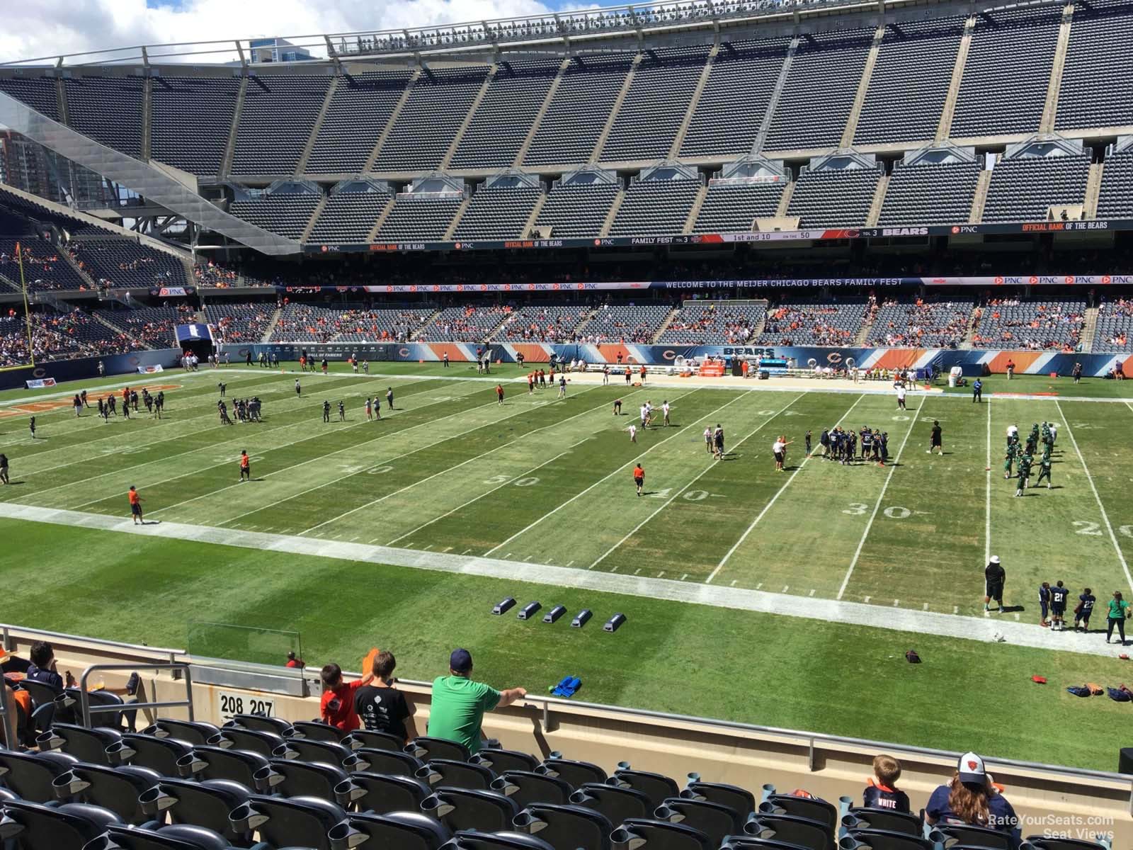 Bears Game Seating Chart