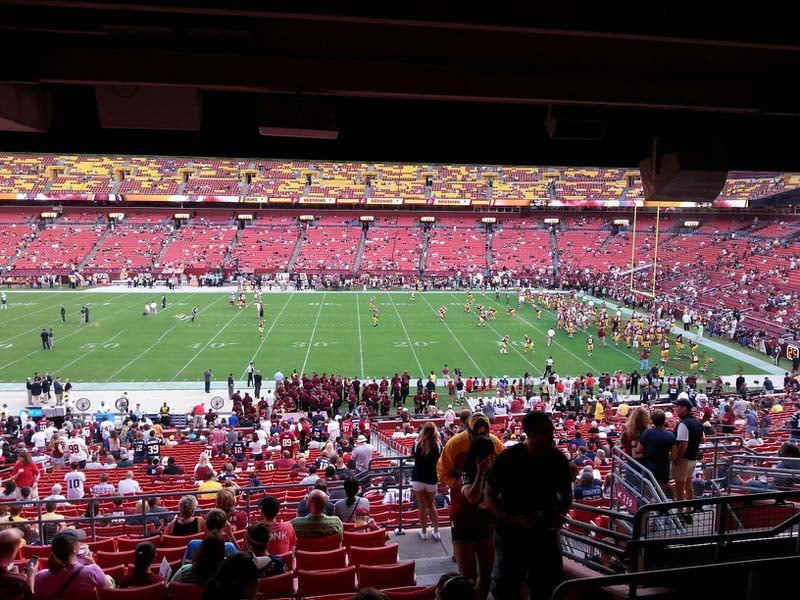 Redskins Club Level Seating Chart