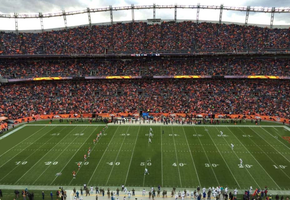 Sports Authority Field Seating Chart Views