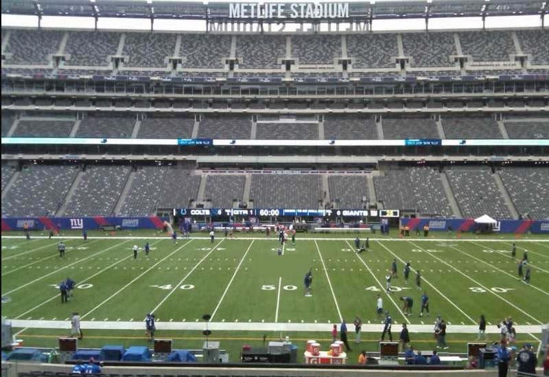 Metlife Stadium Seating Chart With Seat Numbers