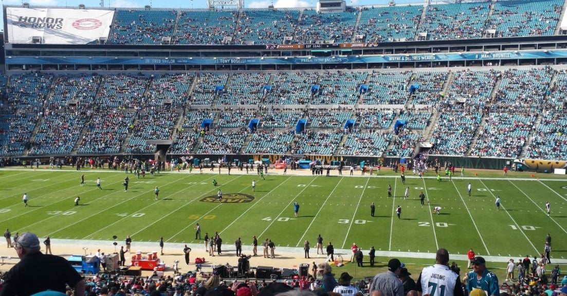 Jacksonville Jaguars Stadium Seating Chart Rows