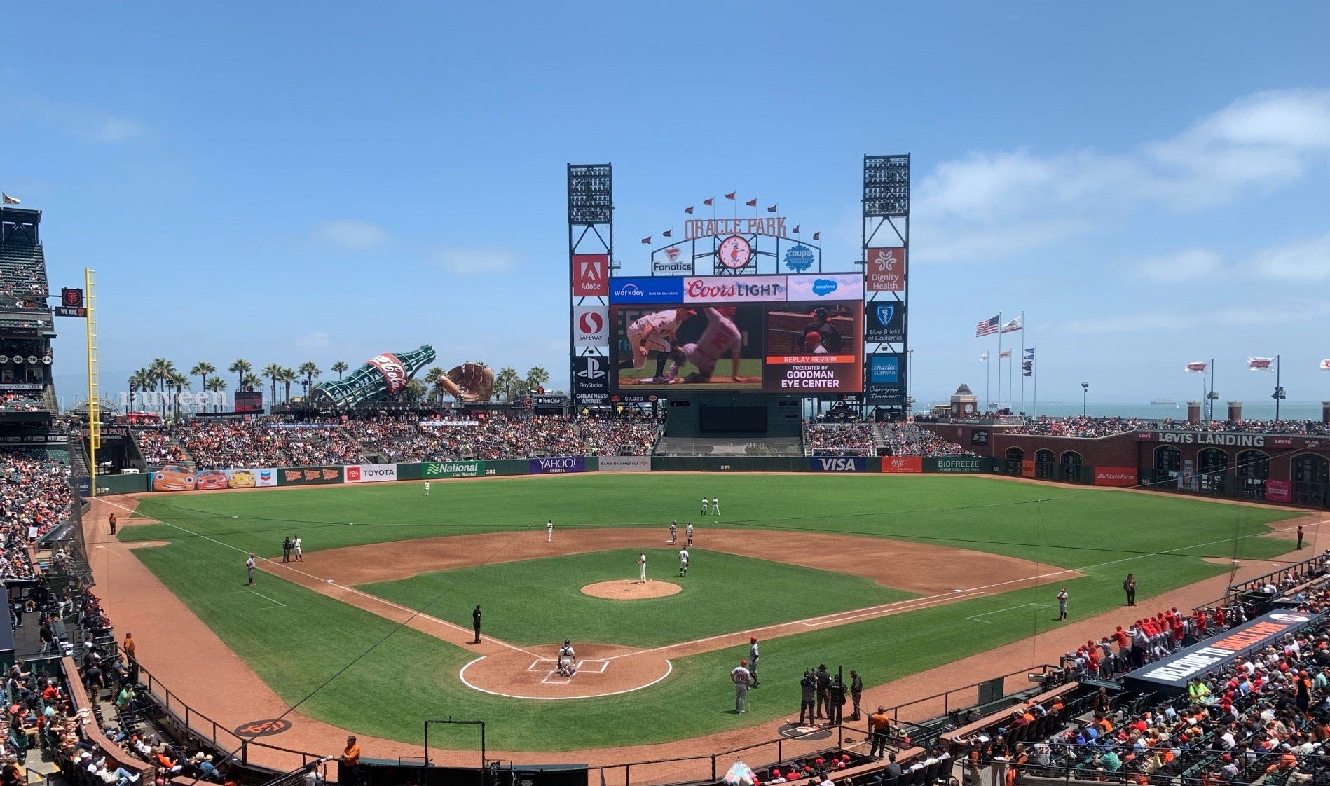 Oracle Park Covered Seats