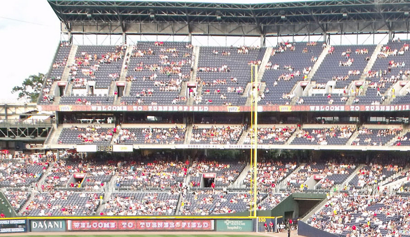 Turner Field Seating Chart Shade